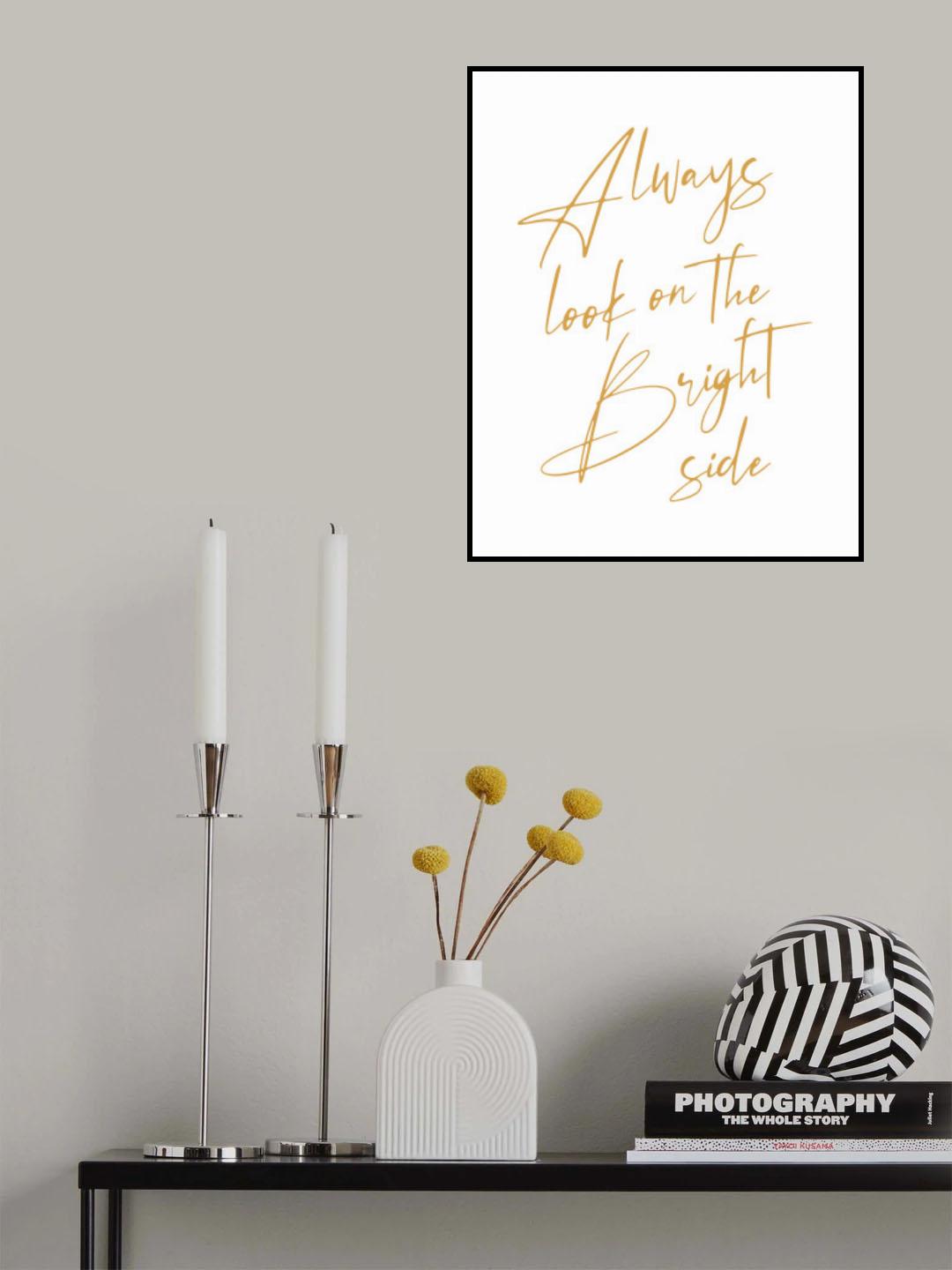 Bright Side Poster och Canvastavla