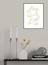 Bright Side Poster och Canvastavla