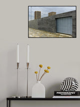 Behind the wall Poster och Canvastavla