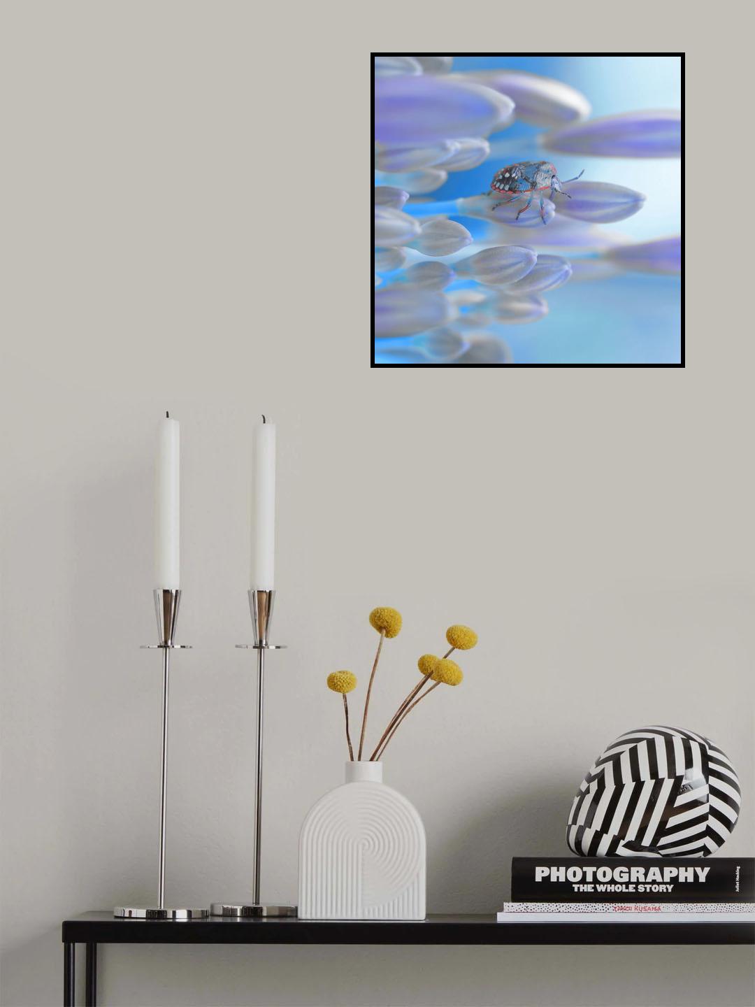 Destination blue planet... Poster och Canvastavla
