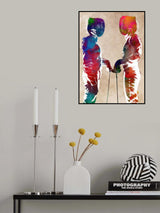 Fencing Sport Art 4 Poster och Canvastavla