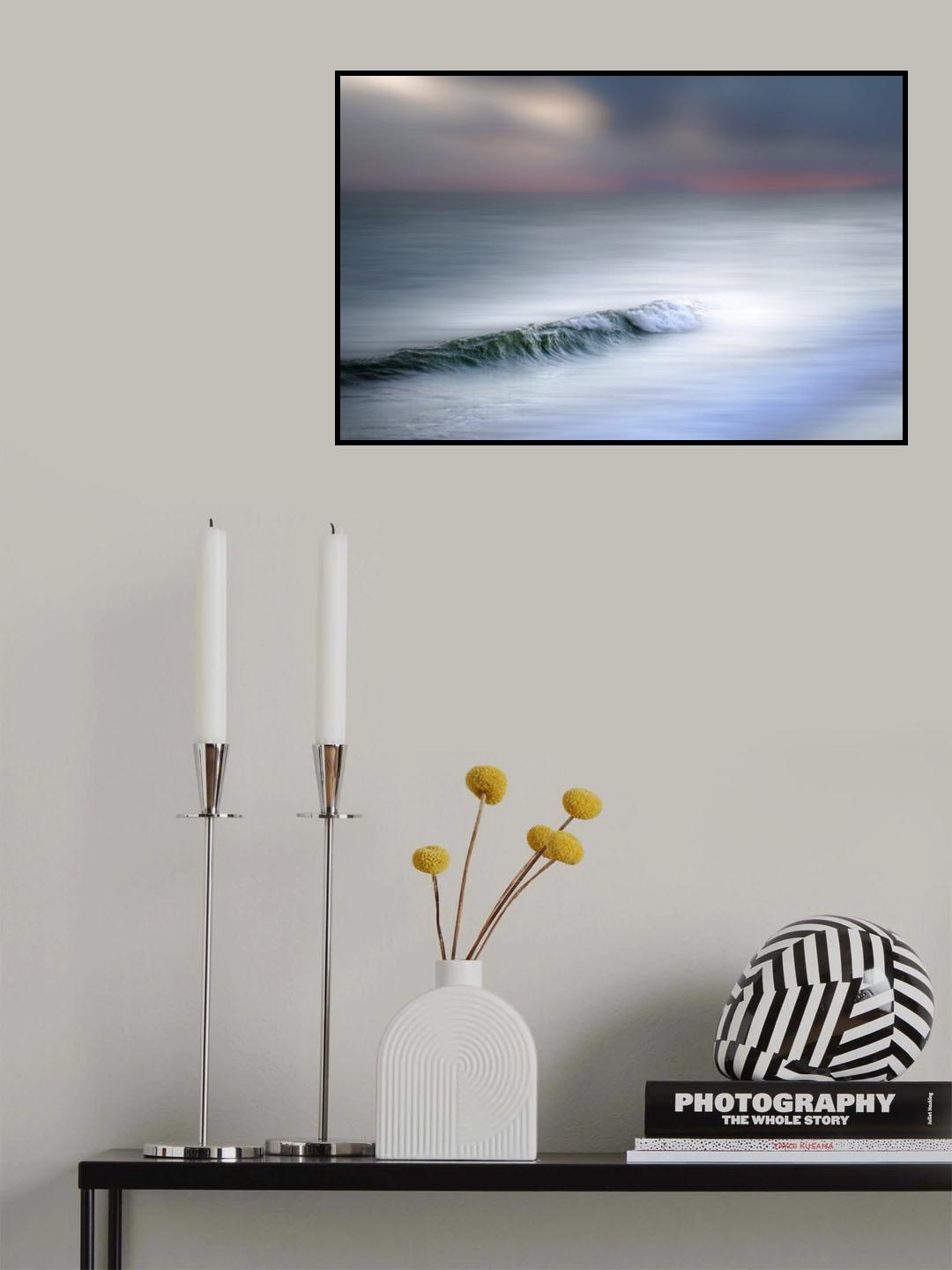 Wave Poster och Canvastavla