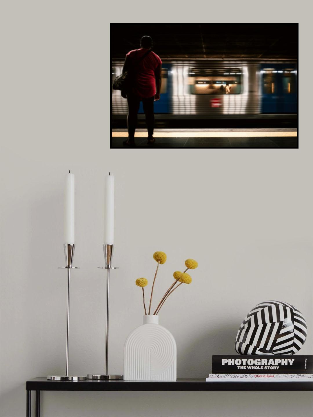 night train Poster och Canvastavla