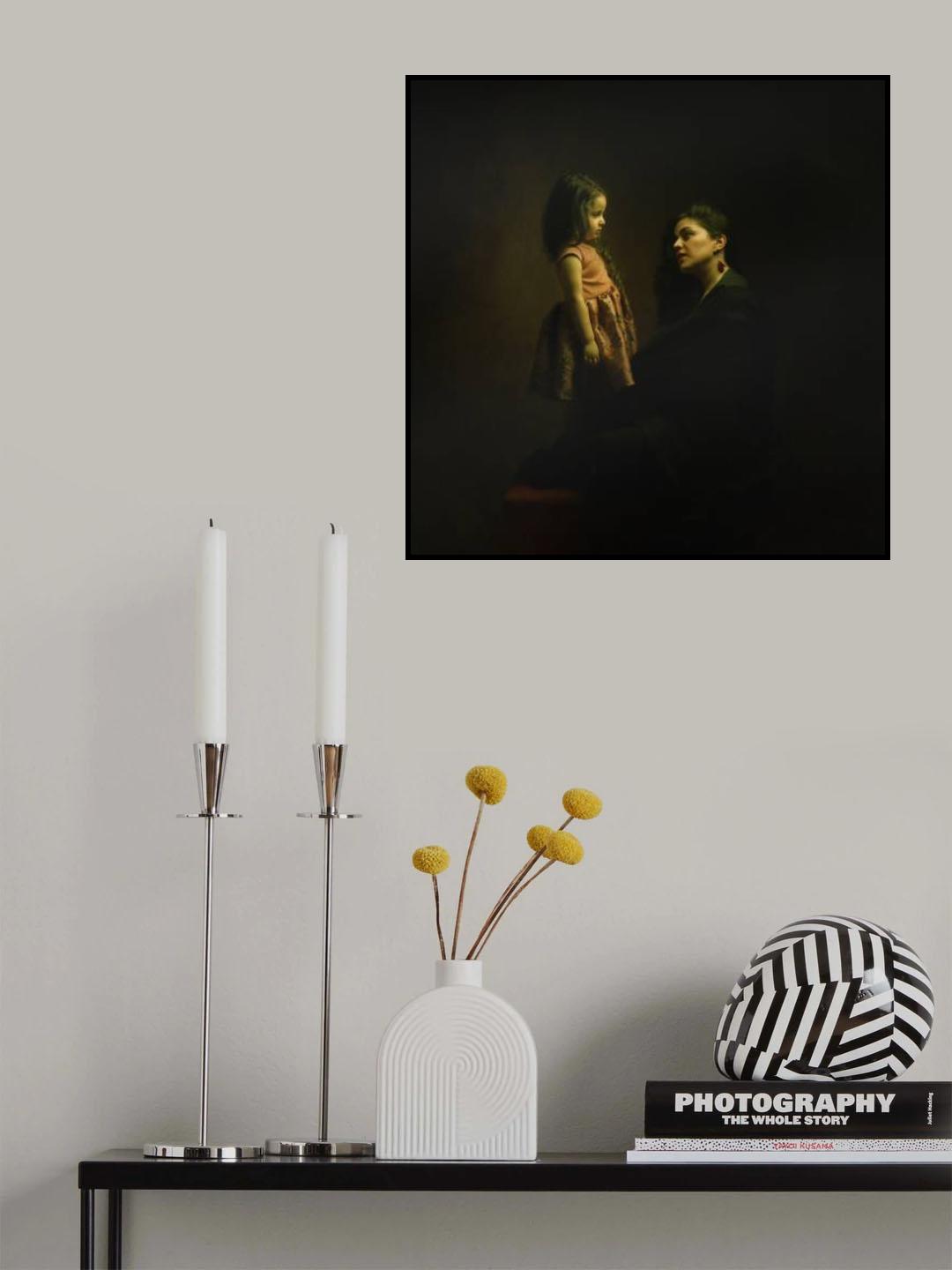Mom &amp; Daughter Poster och Canvastavla