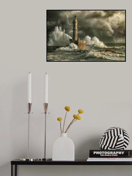 ChaniaStorm Poster och Canvastavla