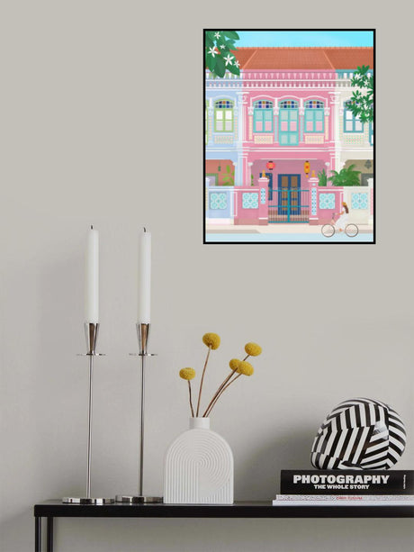 Singapore Poster och Canvastavla