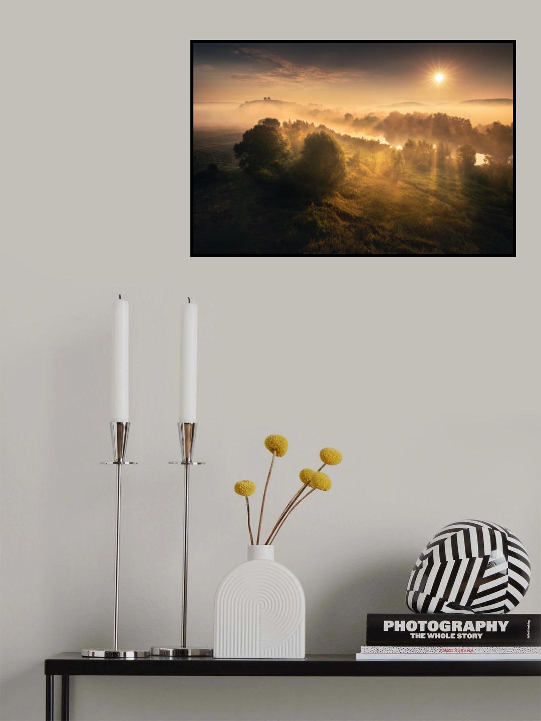 Tyniec Abbey Poster och Canvastavla
