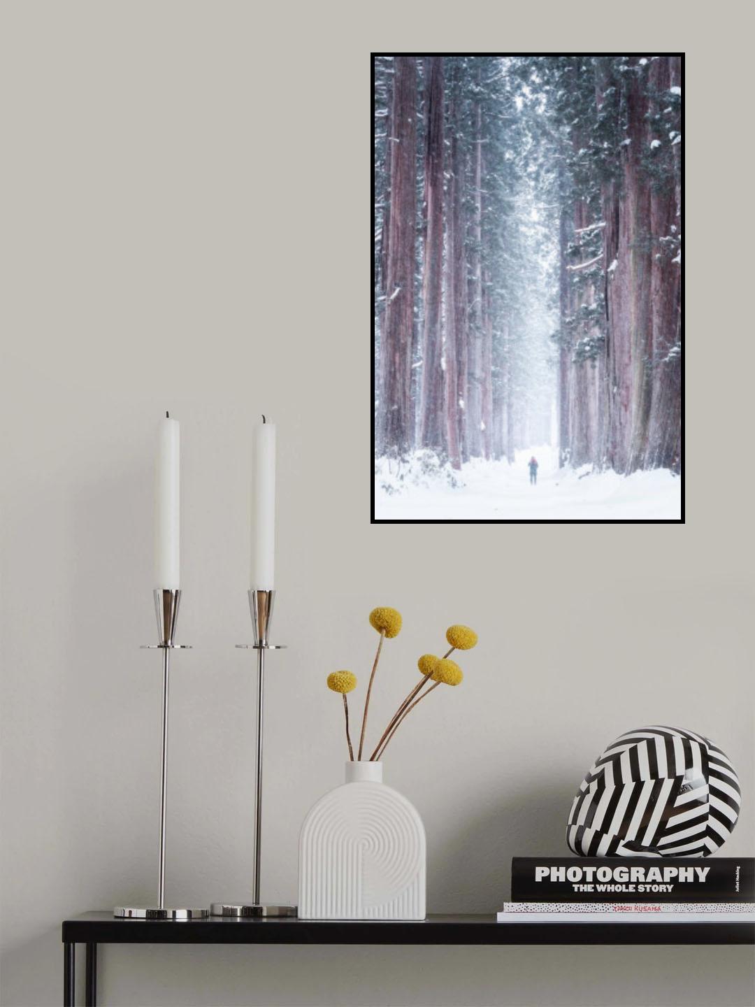 Snow magic Poster och Canvastavla