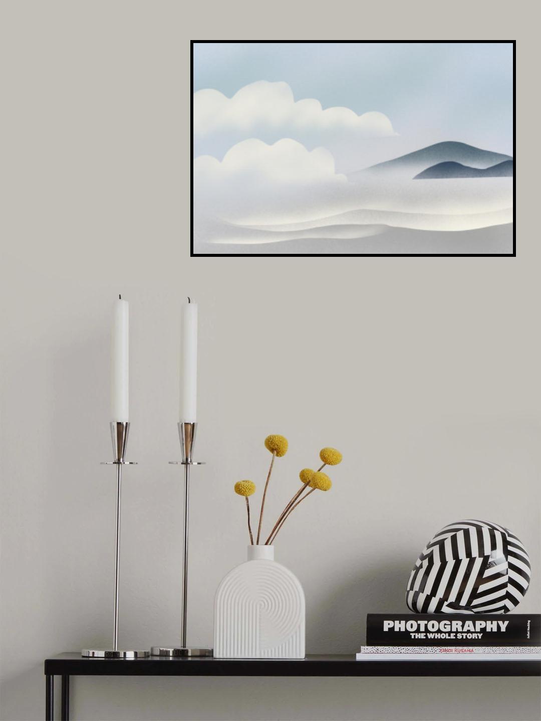 Cloud over sea Poster och Canvastavla