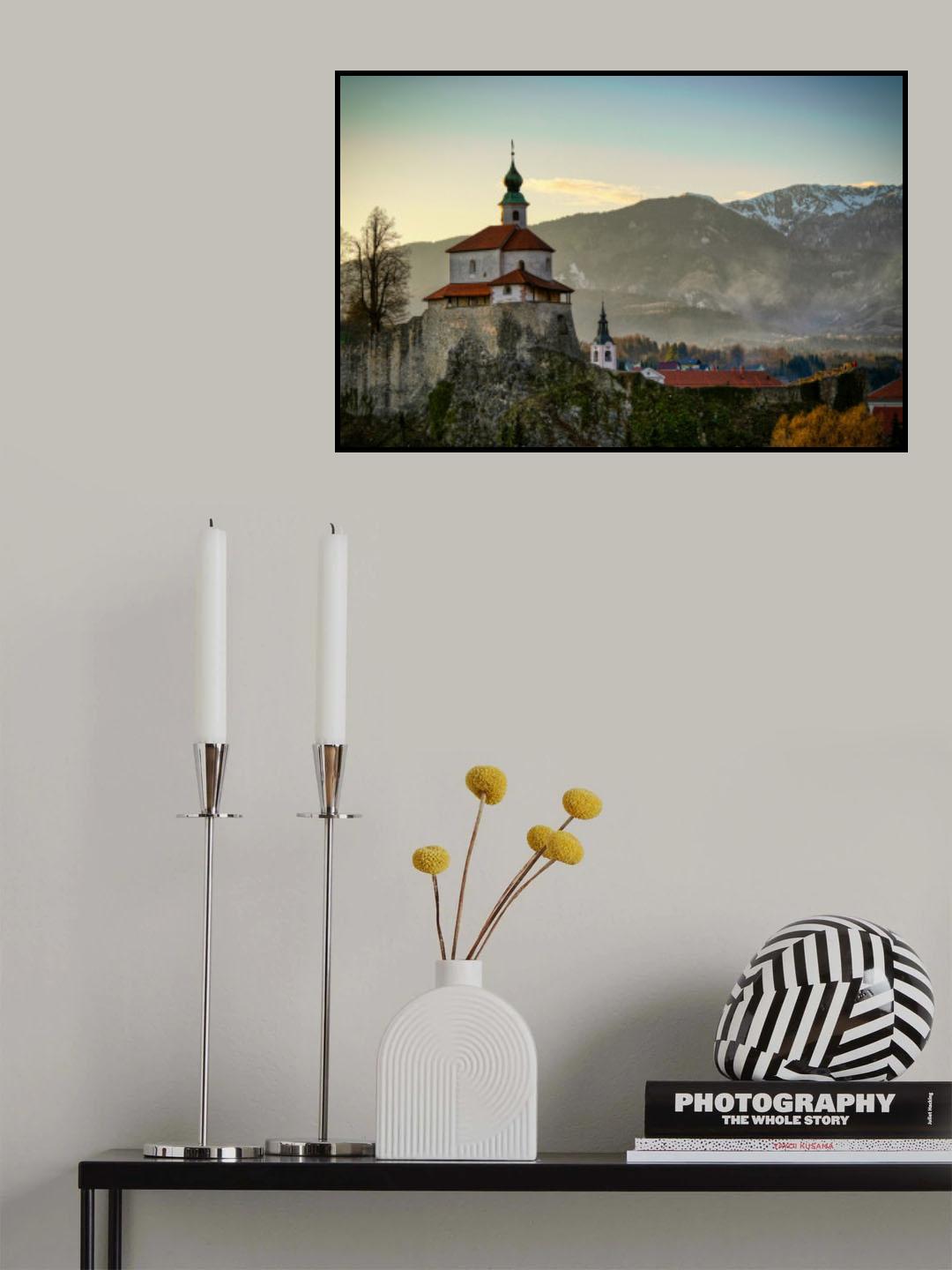 Kamnik- small castle Poster och Canvastavla