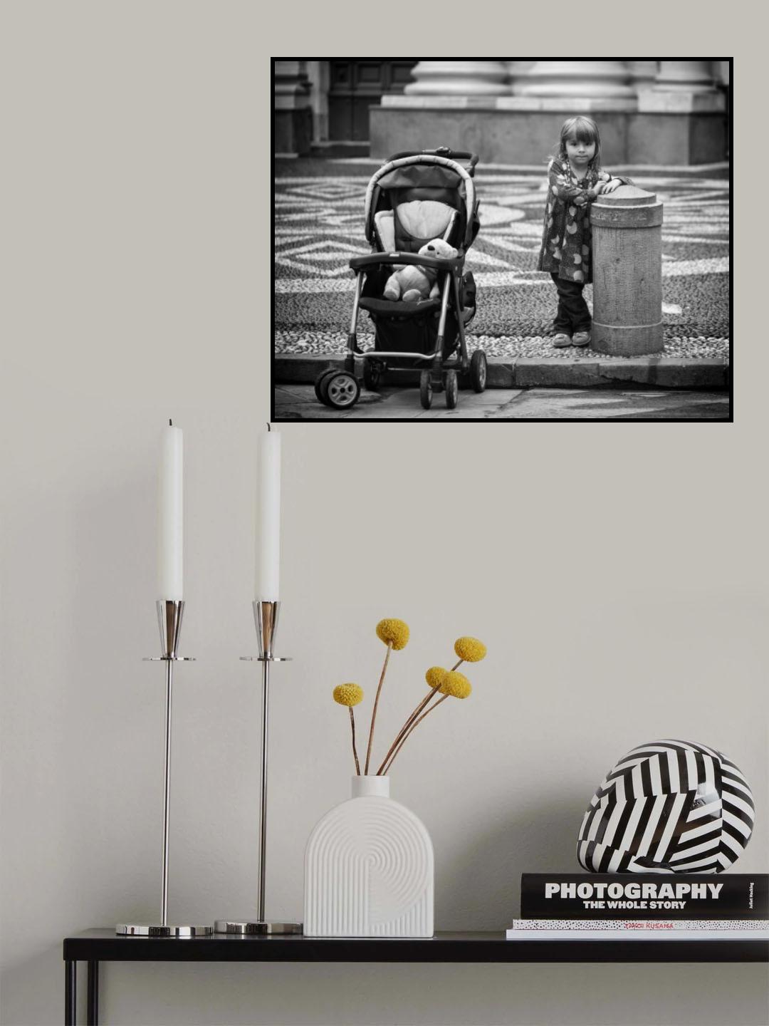 Wait Poster och Canvastavla