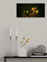 Still life sunny lemons Poster och Canvastavla