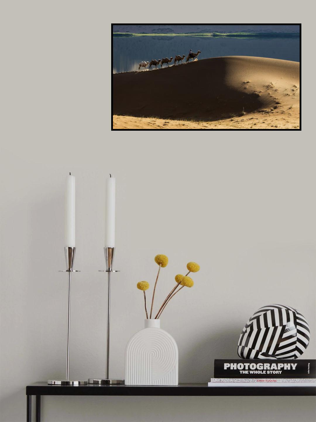 Badain Jaran Desert-3 Poster och Canvastavla