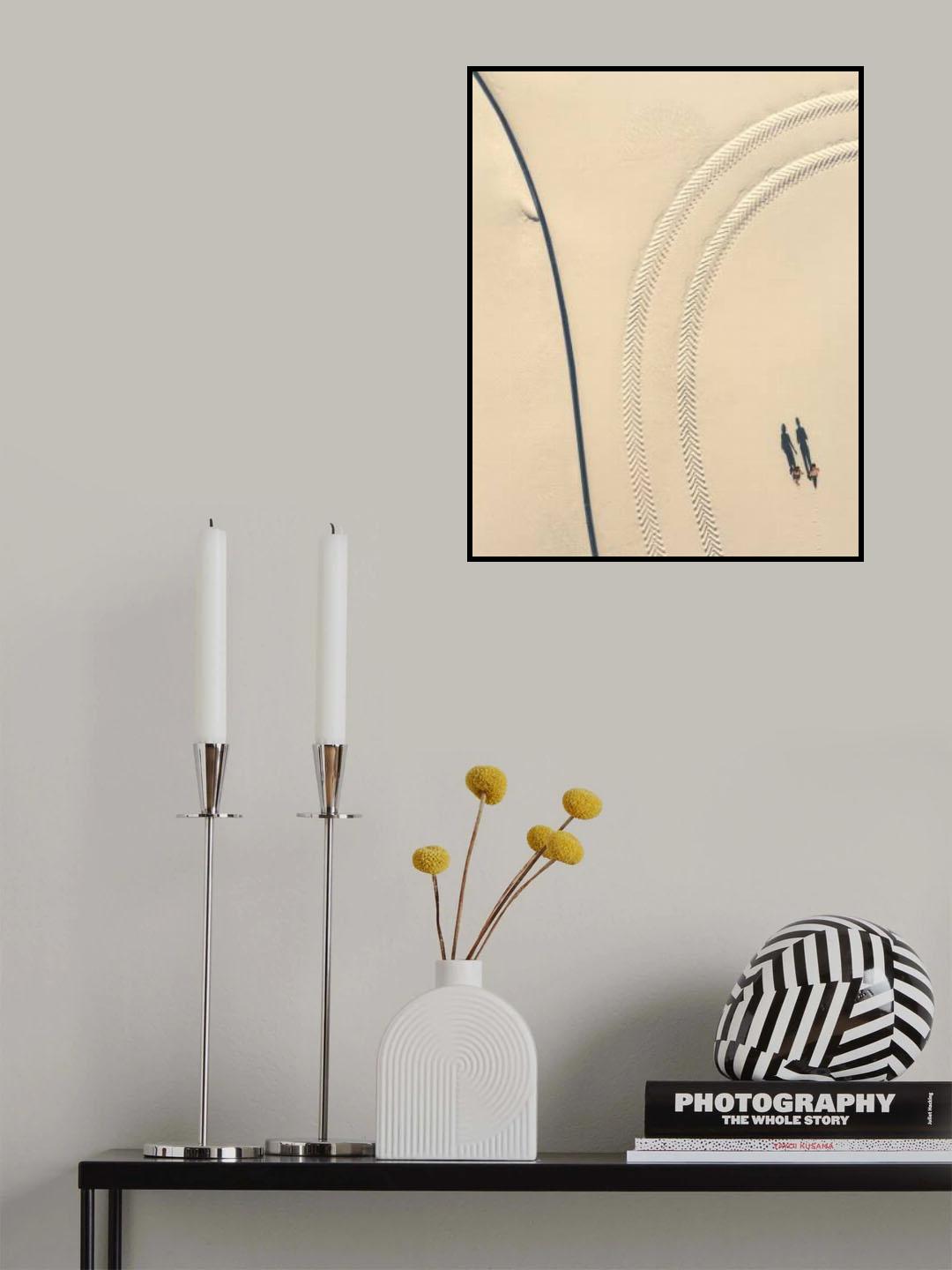 The traces we leave behind Poster och Canvastavla