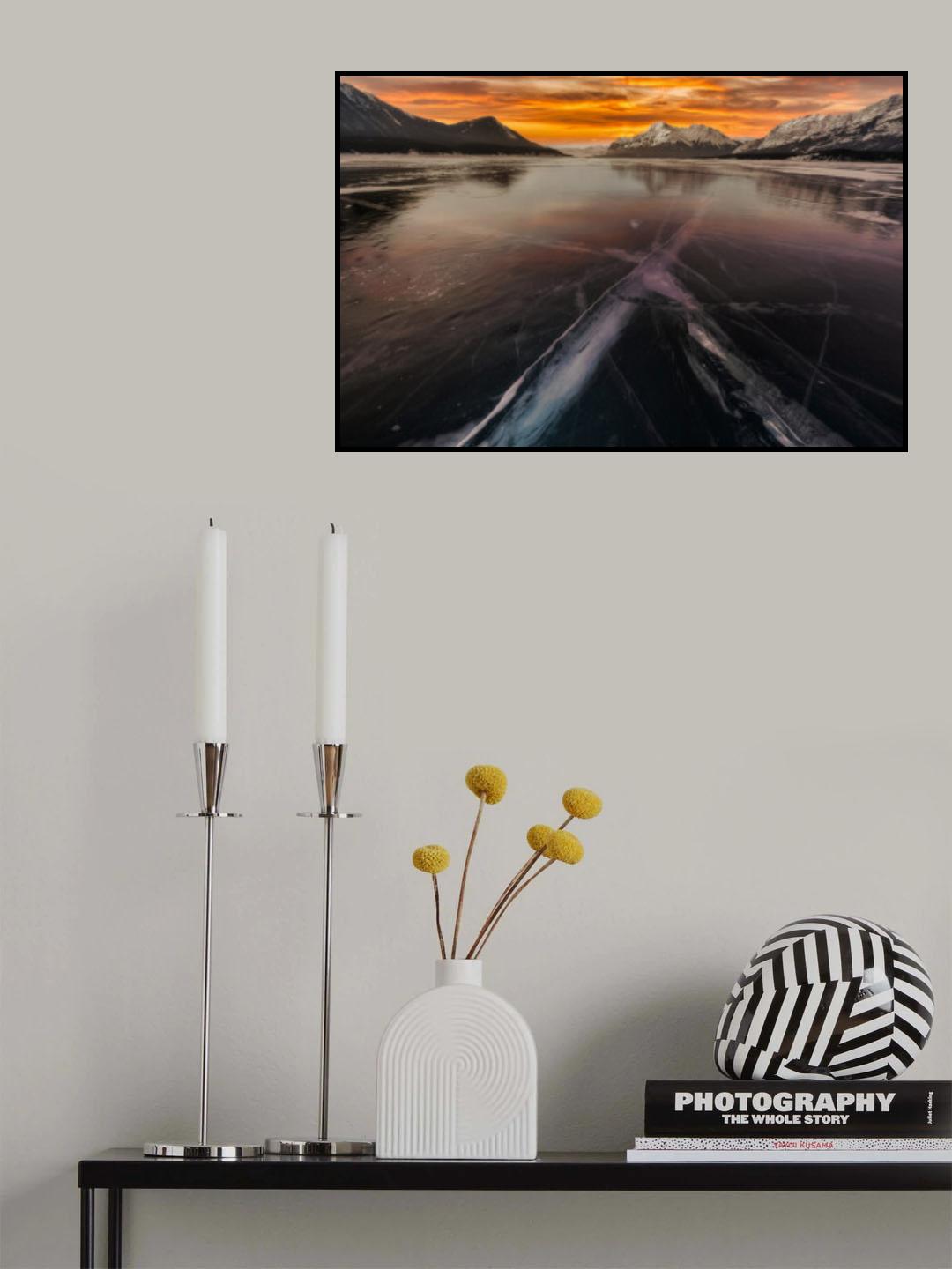 Ice World Poster och Canvastavla