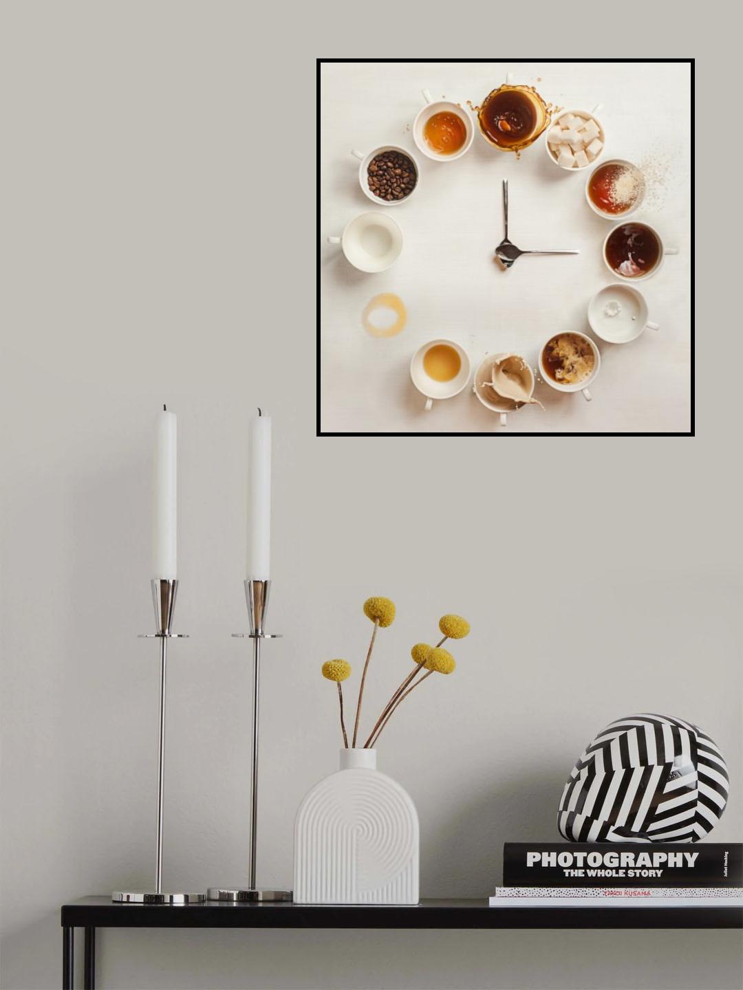 It's Always Coffee Time Poster och Canvastavla