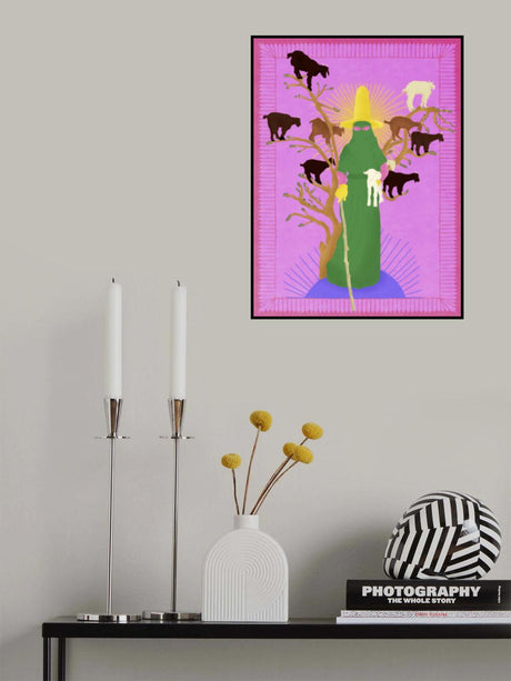 Holy Woman Herder Poster och Canvastavla