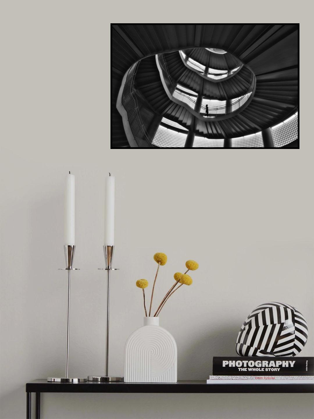 go downstairs Poster och Canvastavla