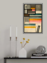 Crossed Lines Poster och Canvastavla