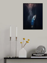 Blue Poster och Canvastavla