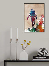 Mountaineer Sport Art 14 Poster och Canvastavla