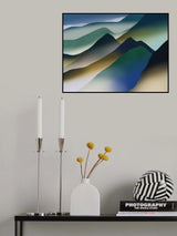 Mountain Range Poster och Canvastavla