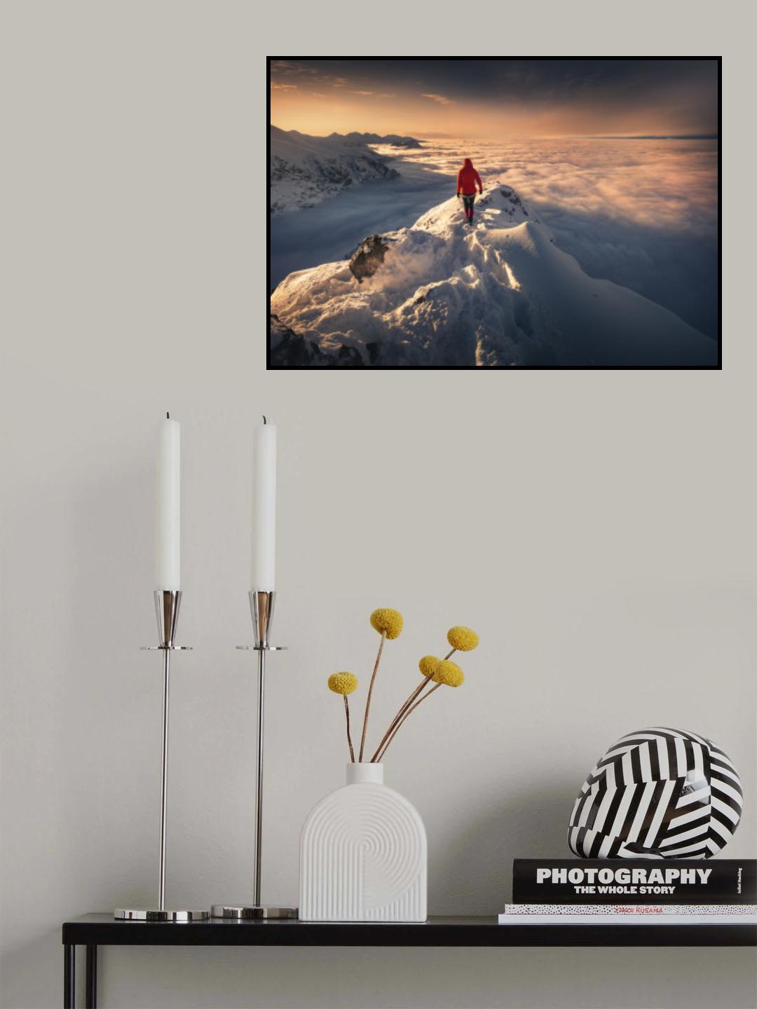 Above the Clouds Poster och Canvastavla