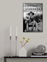 Pretty Lady in black... Poster och Canvastavla