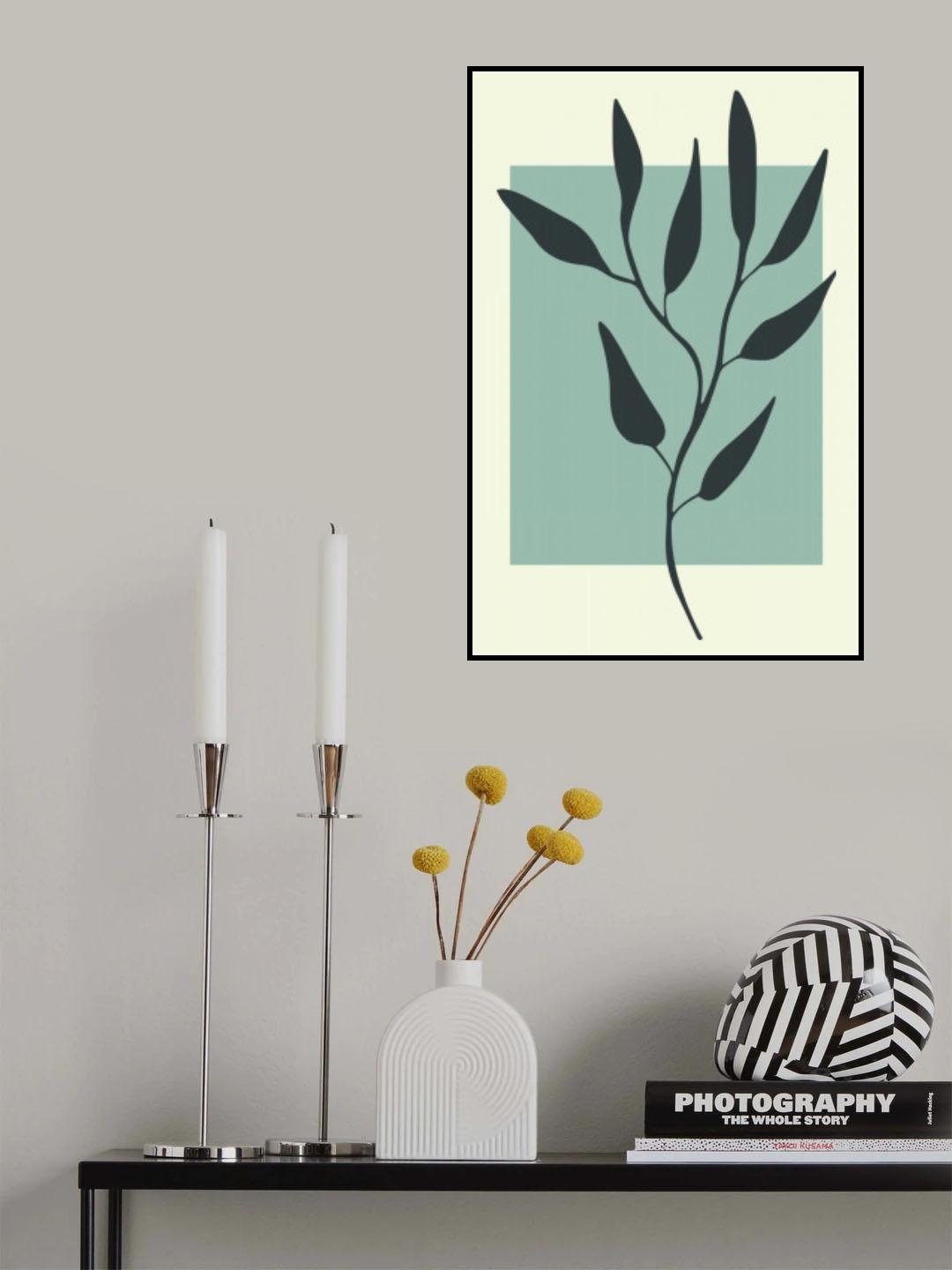 Abstract Minimal Plants #2 Poster och Canvastavla