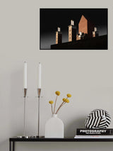 ... Duisburg Towers Poster och Canvastavla