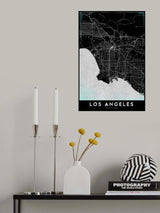 LOS ANGELES Poster och Canvastavla