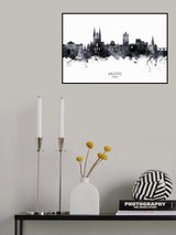 Angers France Skyline Poster och Canvastavla