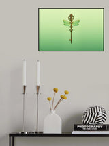 Key Dragonfly Poster och Canvastavla
