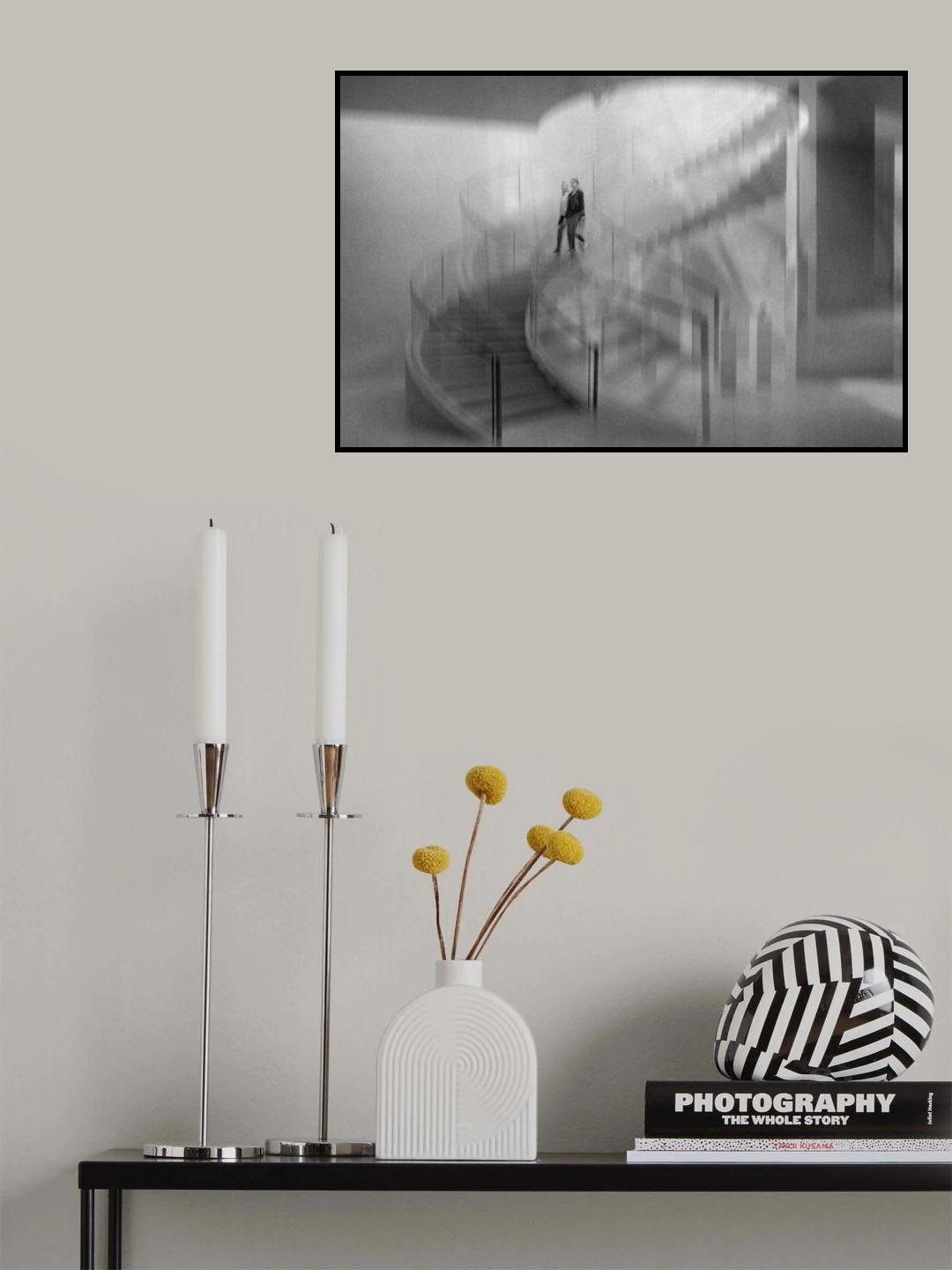 Downwards Poster och Canvastavla