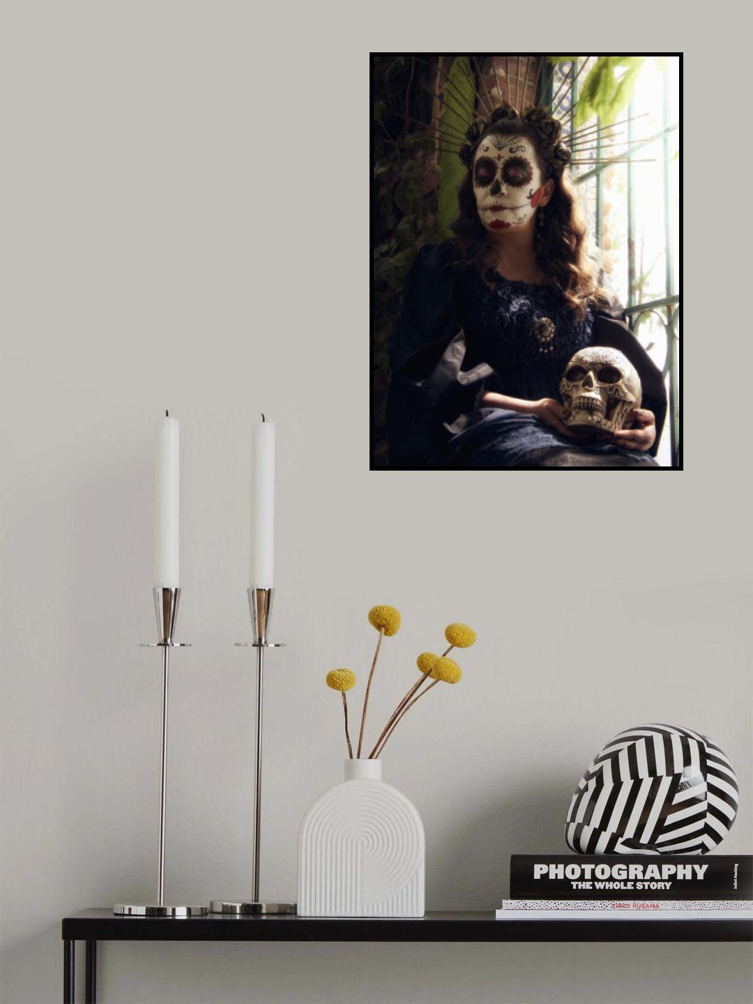 Mexican Catrina Poster och Canvastavla
