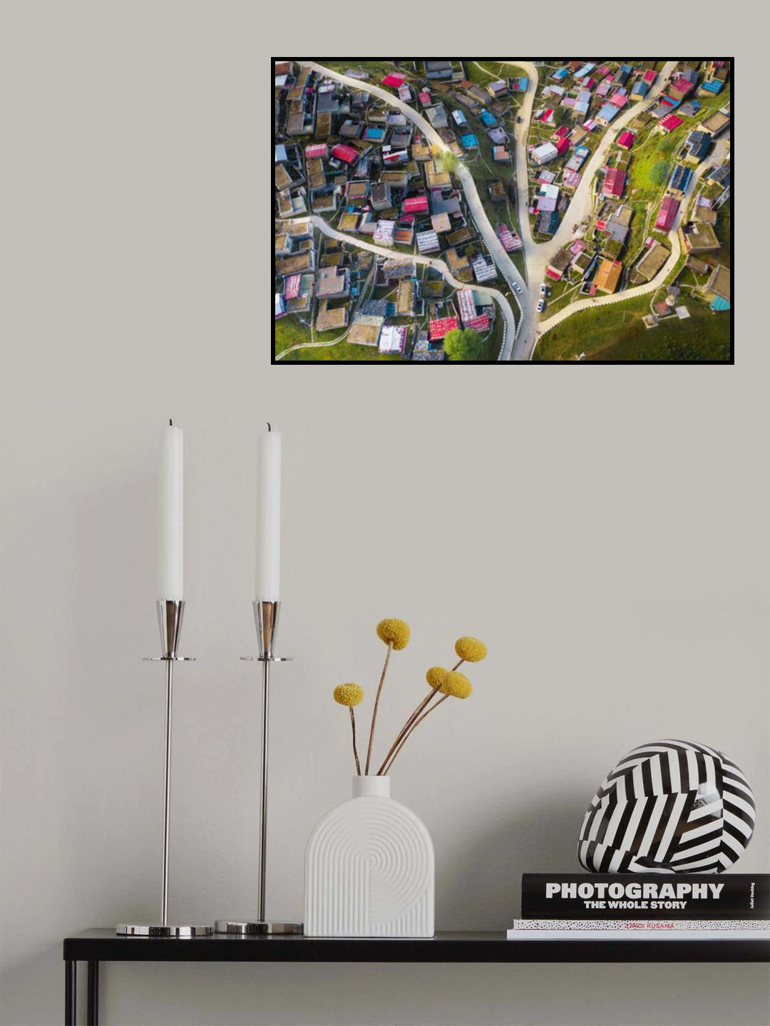 Western Sichuan in China Poster och Canvastavla