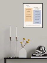 Control Poster och Canvastavla