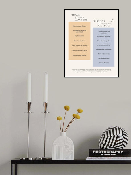 Control Poster och Canvastavla