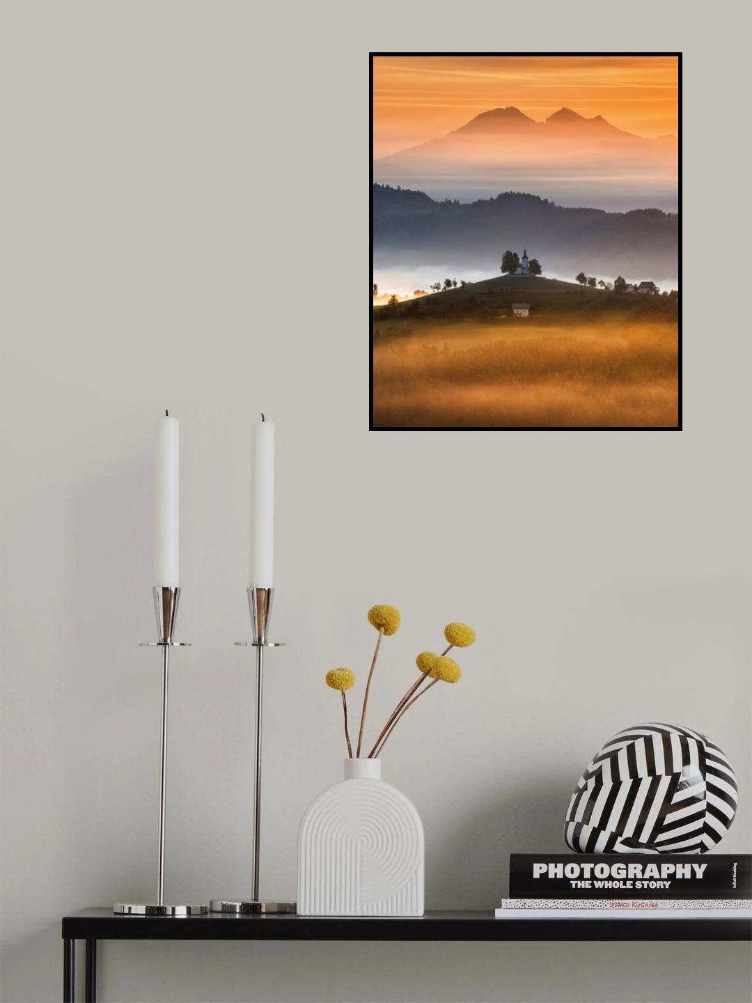 Morning rays Poster och Canvastavla