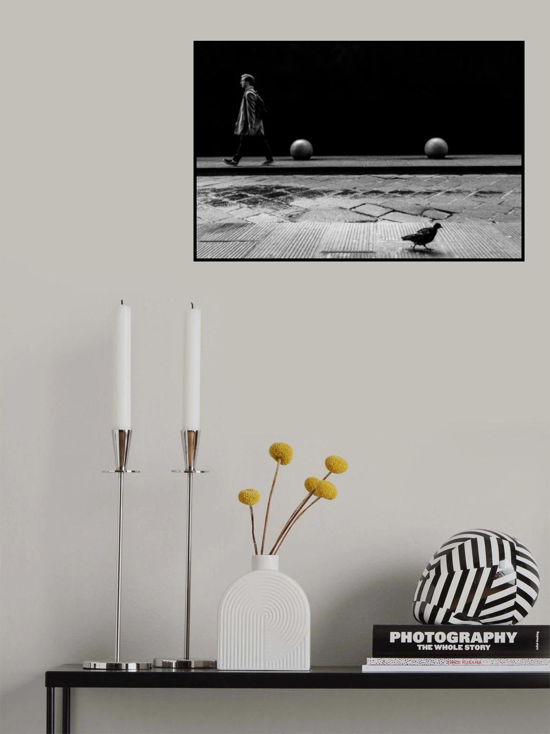 everyone on his own way Poster och Canvastavla