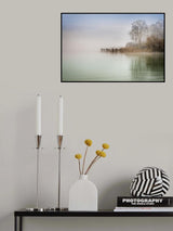 Foggy Spring Morning Poster och Canvastavla