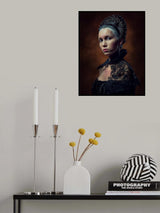 Fashion barocco, baroque fashion photography Poster och Canvastavla