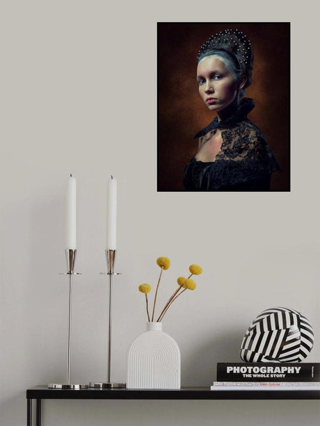 Fashion barocco, baroque fashion photography Poster och Canvastavla