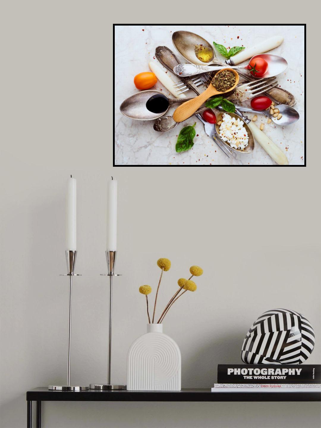 Spoons&amp;Salad Poster och Canvastavla