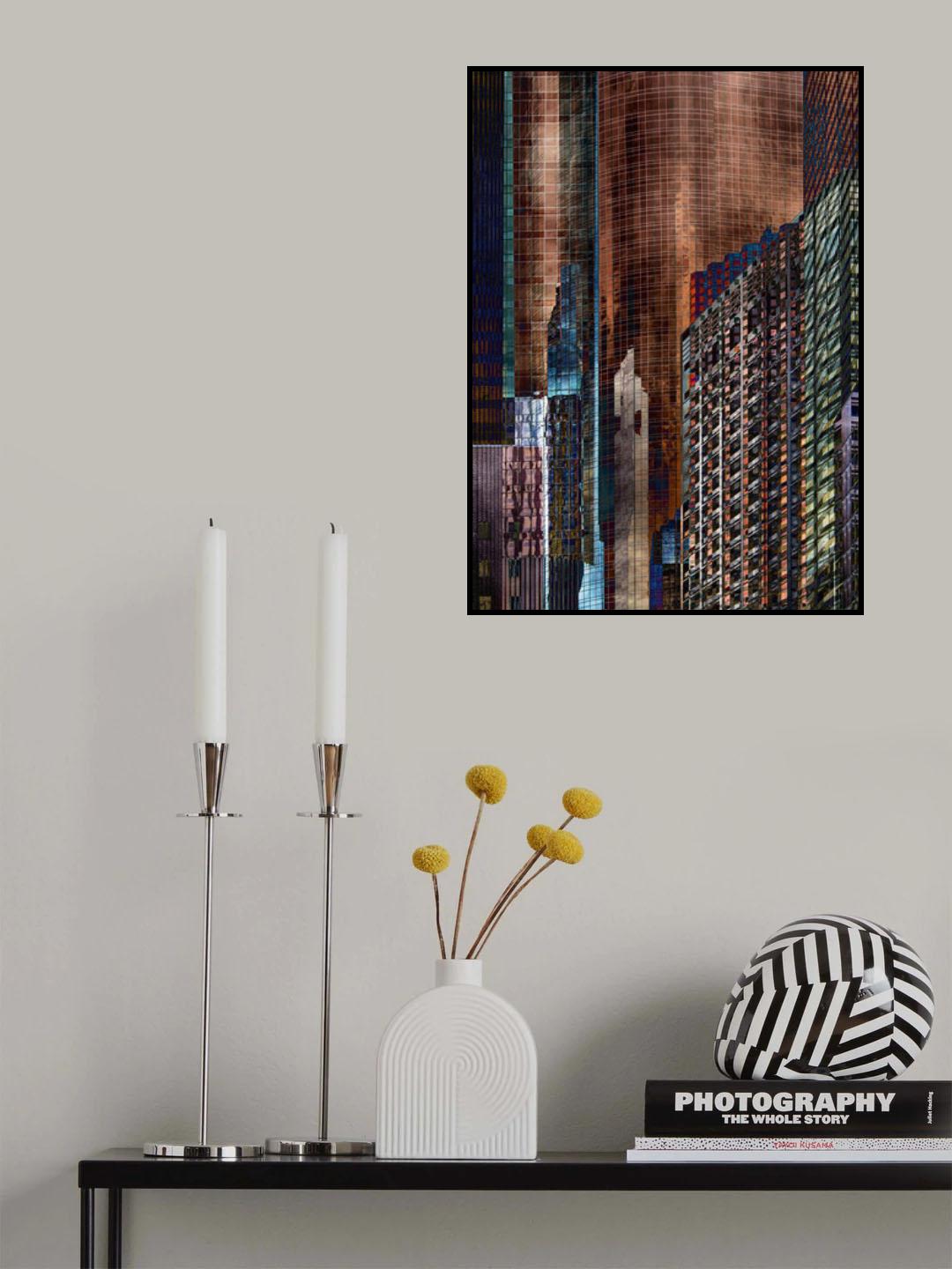 Urban abstract Poster och Canvastavla