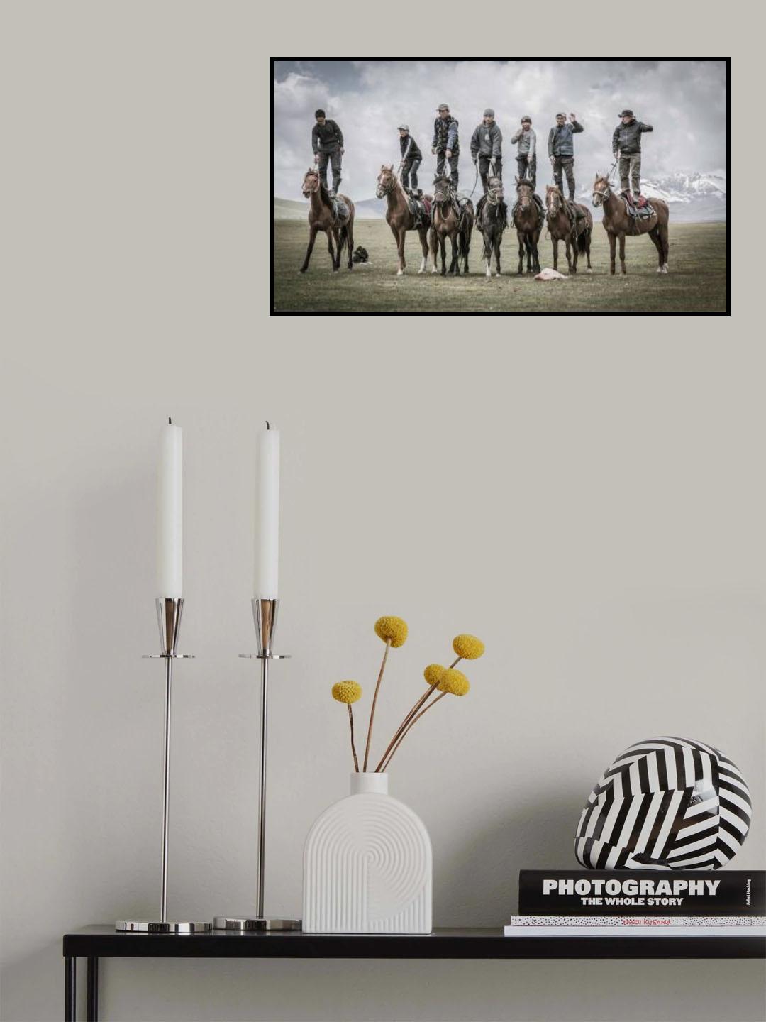 Horse game 1 Poster och Canvastavla