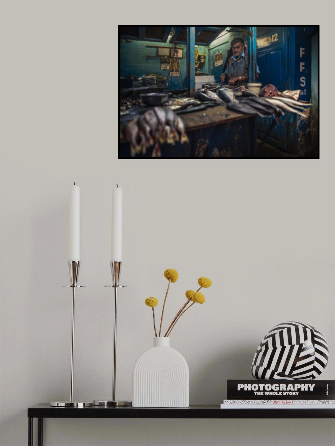 The fishmonger Poster och Canvastavla