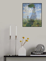 Women With Parasol Poster och Canvastavla
