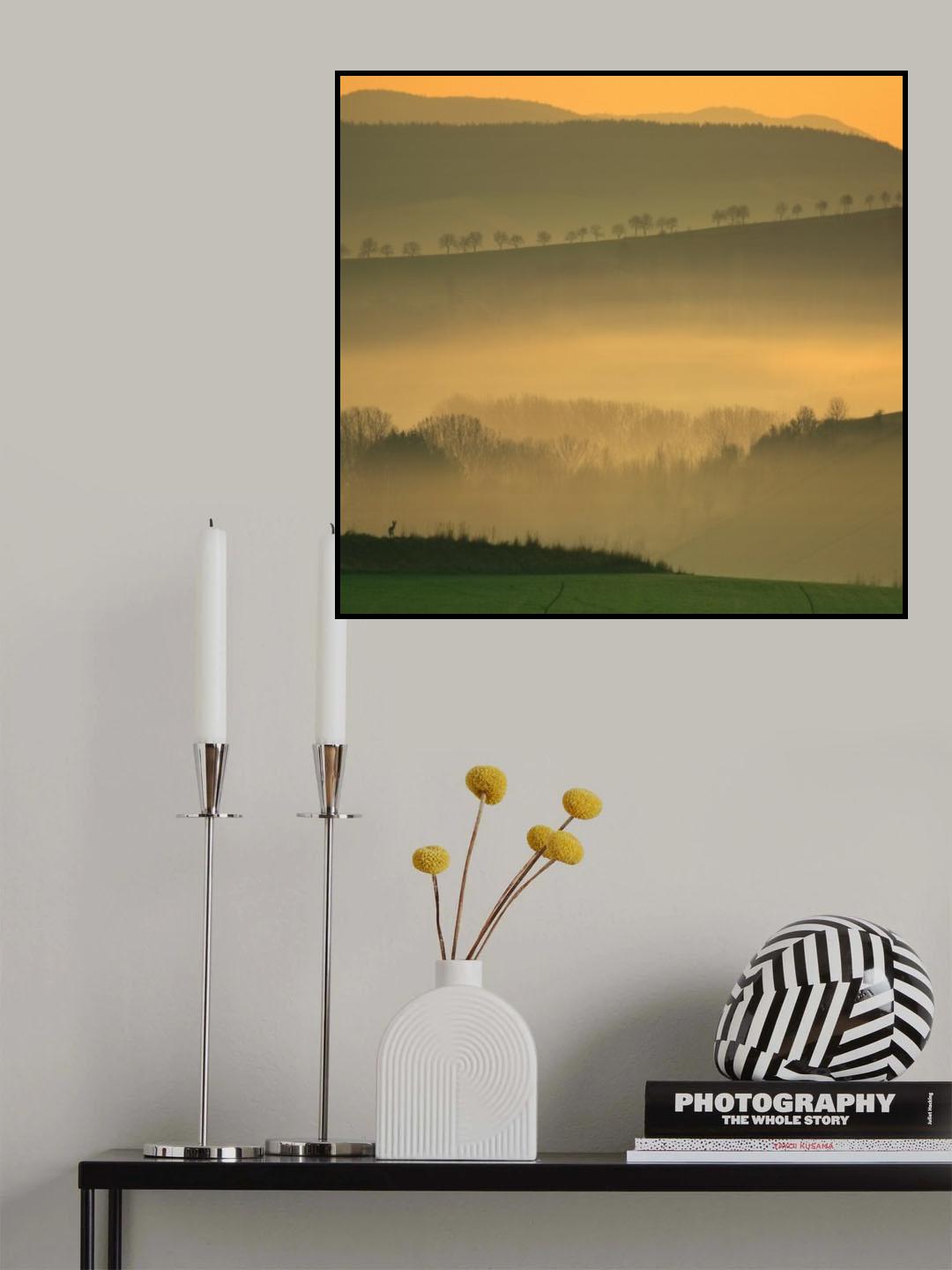 Morning Poster och Canvastavla