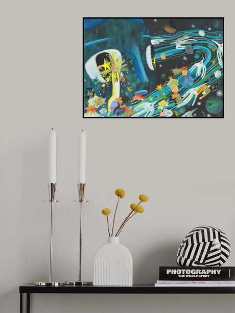 Night Whisper Poster och Canvastavla